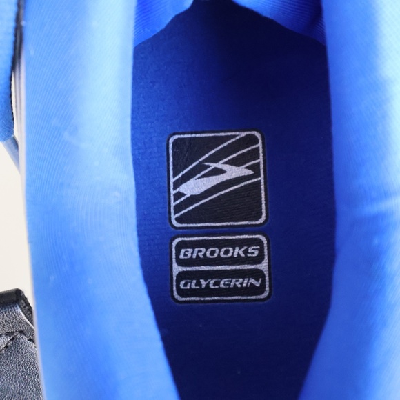 Brooks Glycerin 13 Running Shoes Men’s 10.5 Blue Silver NEW - Picture 9 of 13